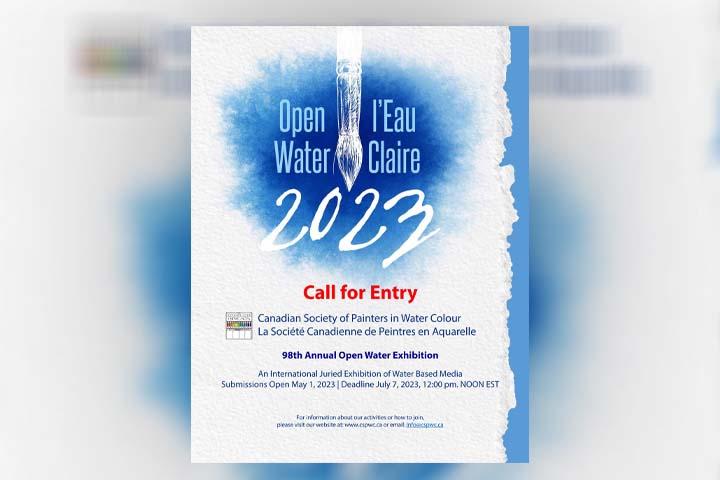 98th Annual Open Water Exhibition 2023 – Call for Entry Information
