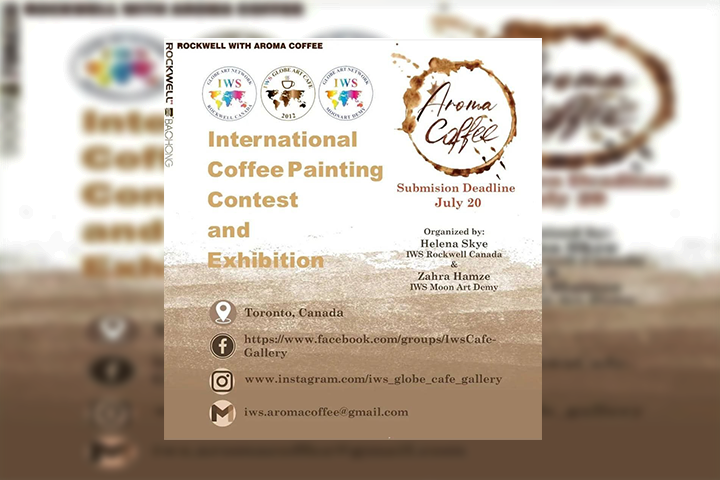 International Coffee Painting Contest and Exhibition