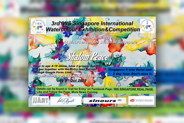 3rd IWS Singapore International Watercolour Exhibition Competition