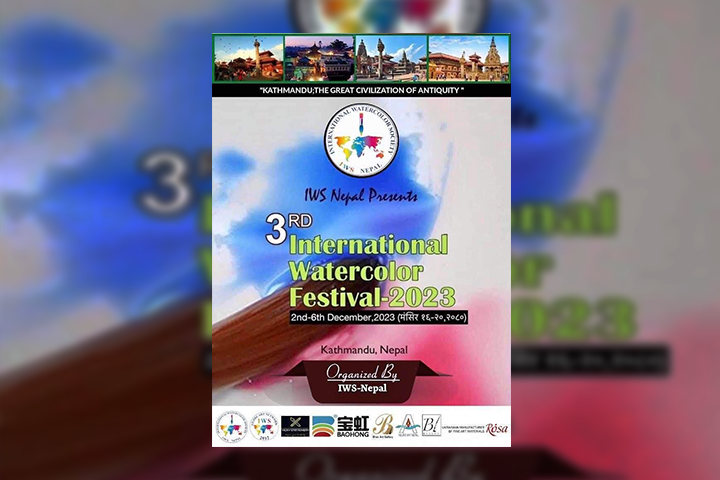 سومین فستیوال بین‌المللی آبرنگ نپال 2023