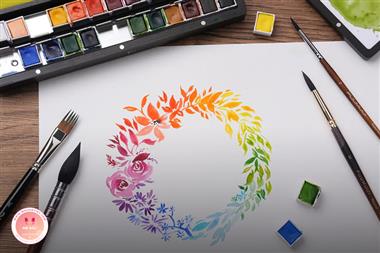 راهنمای ترکیب رنگ در آبرنگ برای مبتدی‌ها - نکات حرفه‌ای Color Theory
