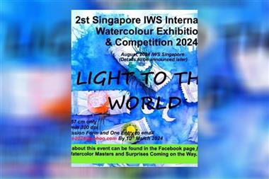 The 2nd IWS Singapore International Watercolor Exhibition and Competition