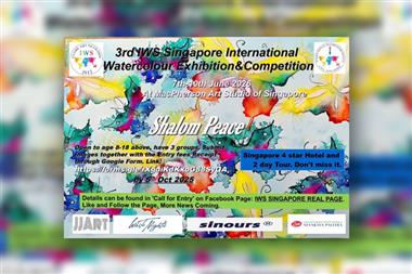 3rd IWS Singapore International Watercolour Exhibition Competition