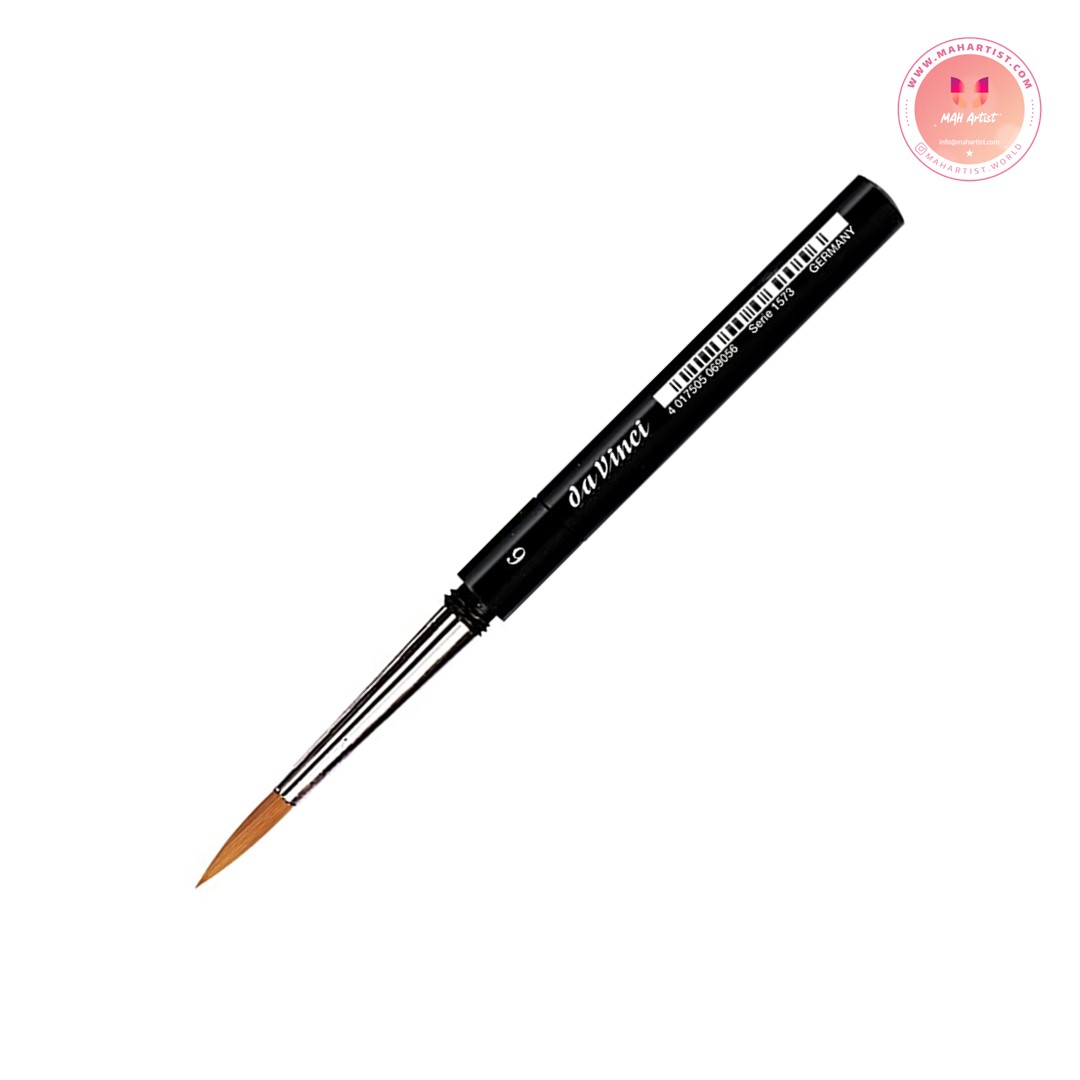 قلم موی داوینچی سرگرد مسافرتی مدل COSMOTOP-SPIN سری 1573 سایز 6 