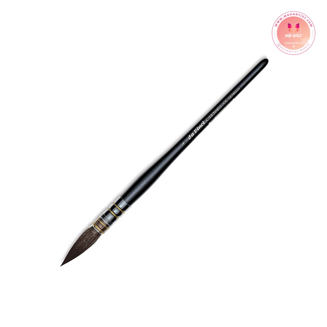 قلم موی داوینچی سرگرد دست ساز مدل CASANEO  سری 498 سایز 4