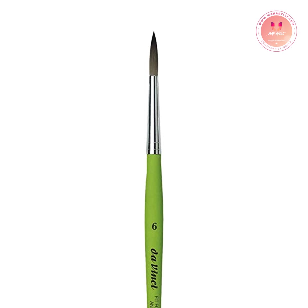 قلم موی داوینچی سرگرد مدل FIT-synthetics سری 373 سایز 6