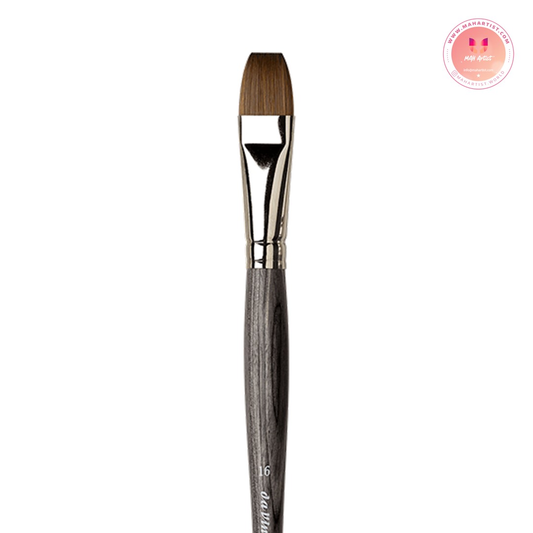 قلم موی داوینچی سرتخت مدل colineo سری 5822 سایز 16