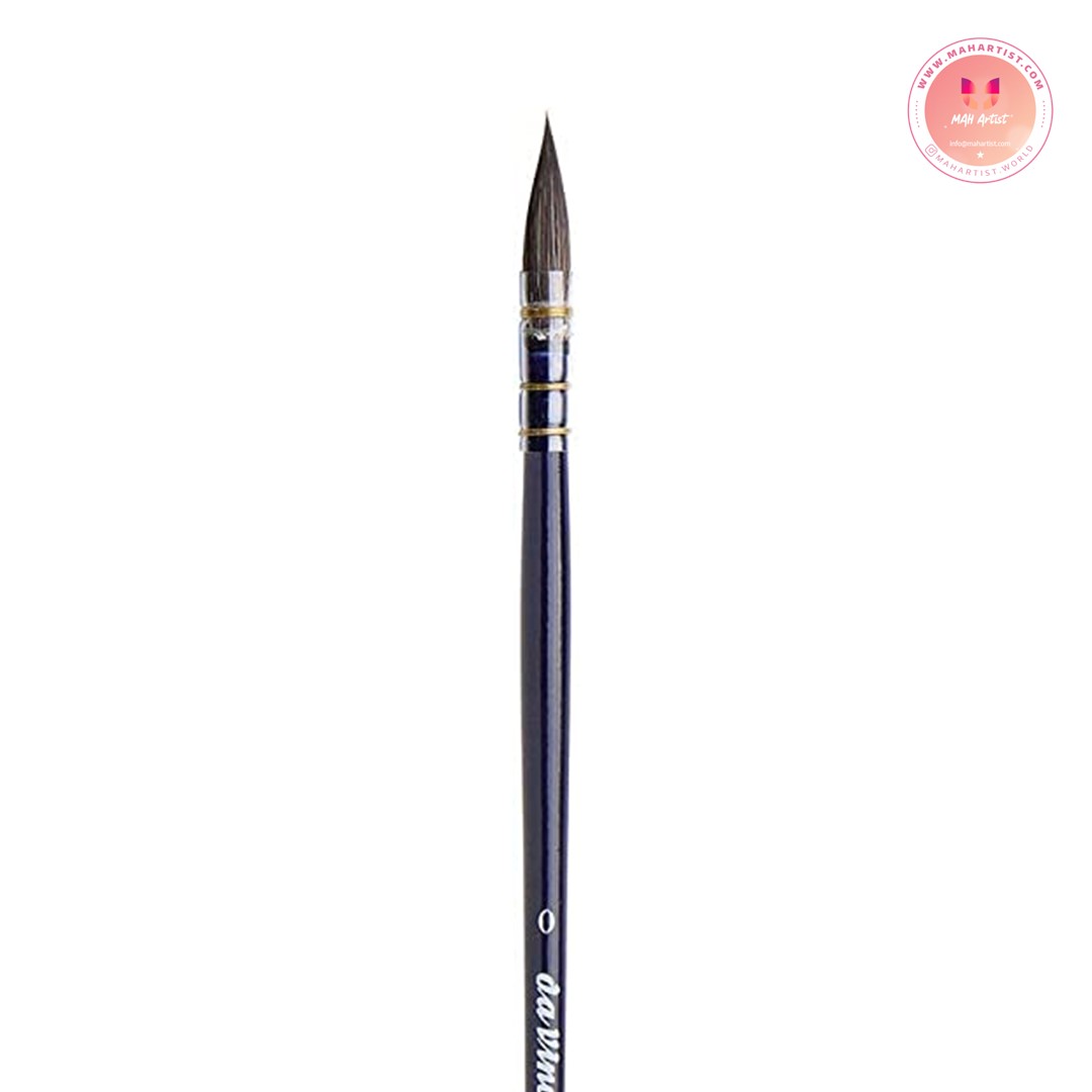 قلم موی داوینچی سرگرد ترکیب موی طبیعی و موی مصنوعی مدل COSMOTOP-MIX B سری 438 سایز 0