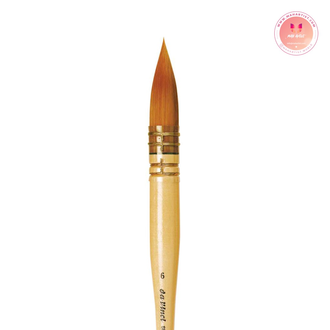 قلم موی داوینچی سرگرد مدل SPIN-SYNTHETICS سری 488 سایز 6