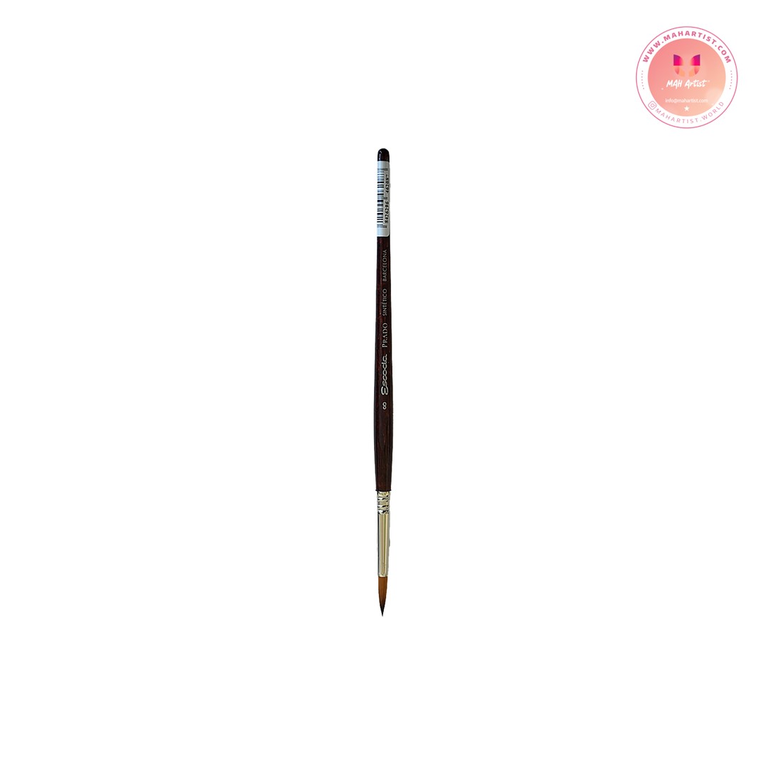 قلم موی اسکودا سرگرد مدل PRADO سری 1462 سایز 8
