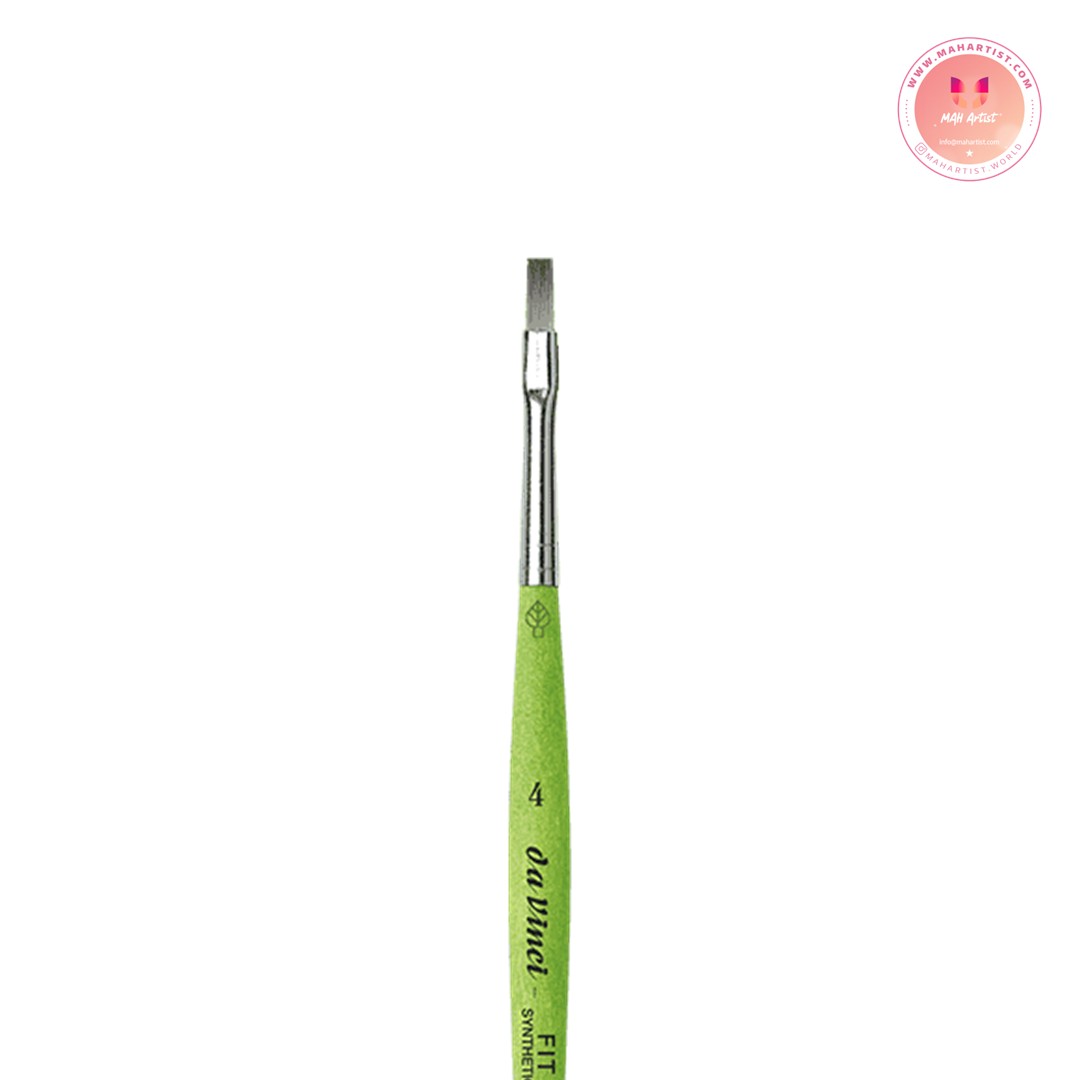 قلم موی داوینچی سرتخت مدل FIT-synthetics سری 374 سایز 2