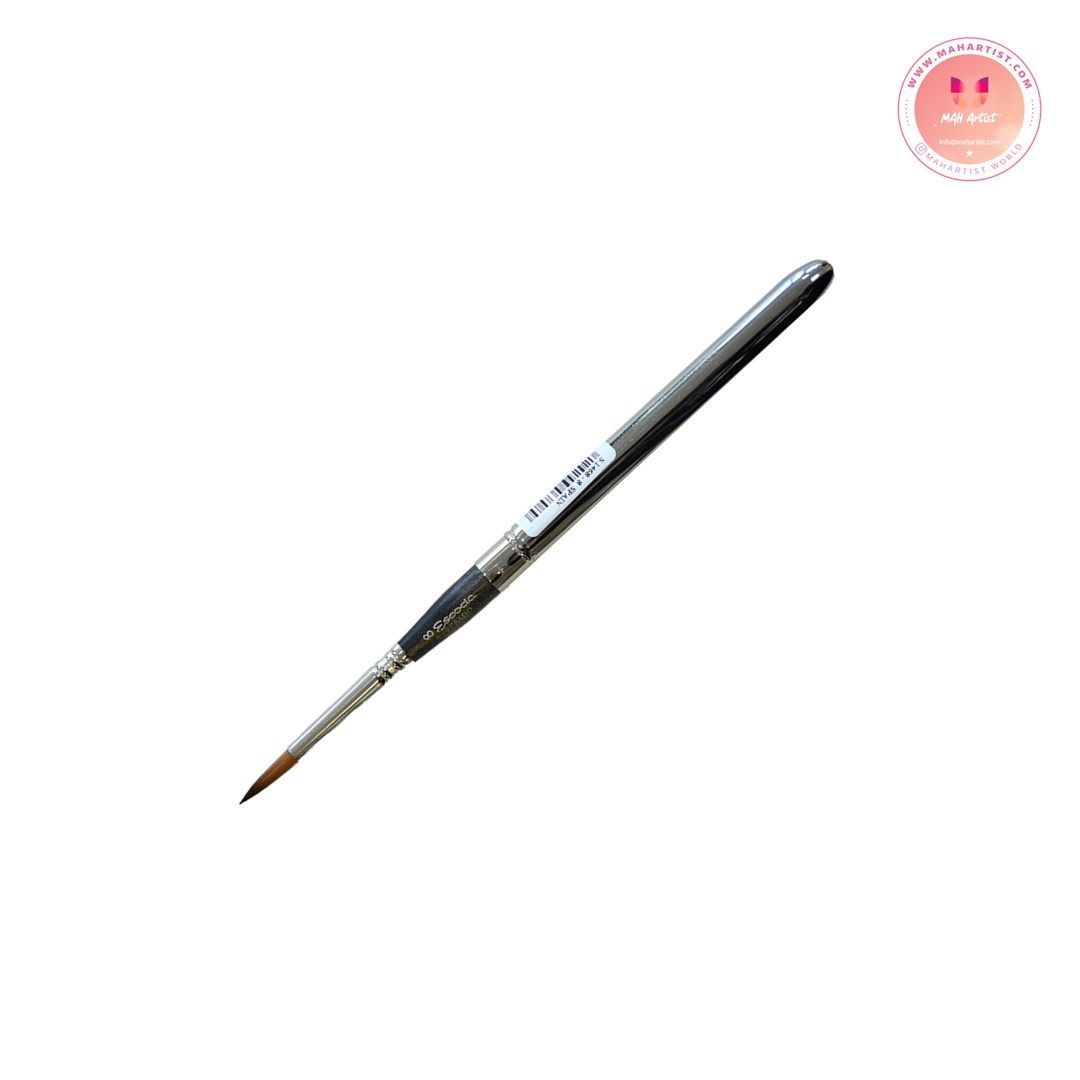 قلم موی اسکودا مسافرتی سرگرد مدل PRADO سری 1468 سایز 8