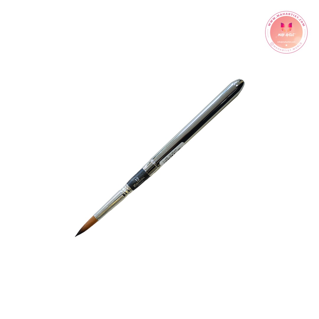 قلم موی اسکودا مسافرتی سرگرد مدل PRADO سری 1468 سایز 12