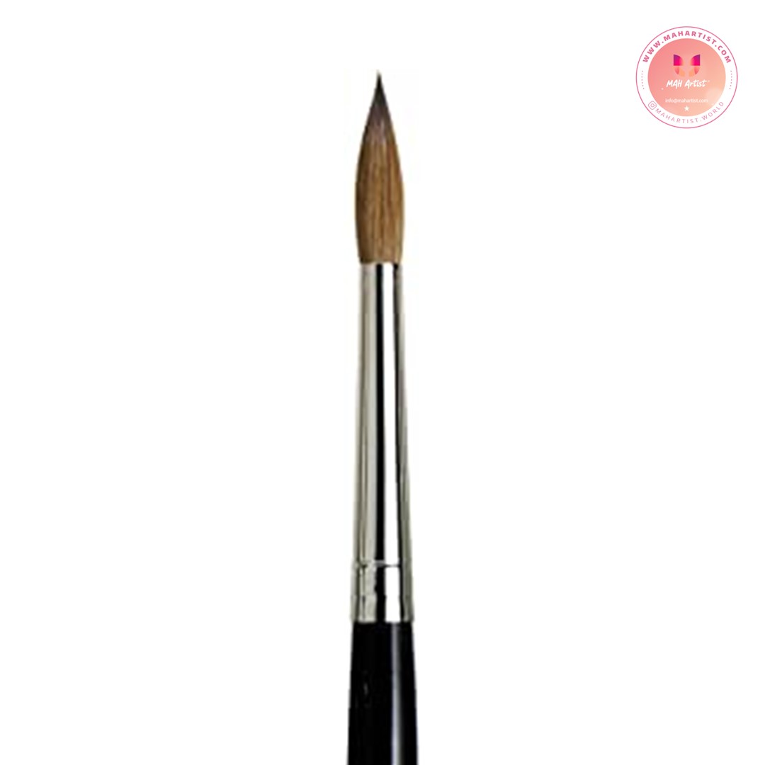قلم موی داوینچی سر گرد مدل PURE KOLINSKY سری 1500J سایز 8
