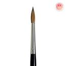قلم موی داوینچی سر گرد مدل PURE KOLINSKY سری 1500J سایز 8