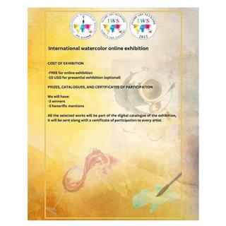 International watercolor exhibition of Ecuador and Iran