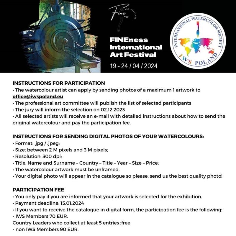  انجمن و جامعه‌ی ملی آبرنگ و انجمن نقاشان آبرنگ اسکاتلند برگزار می‌کند: