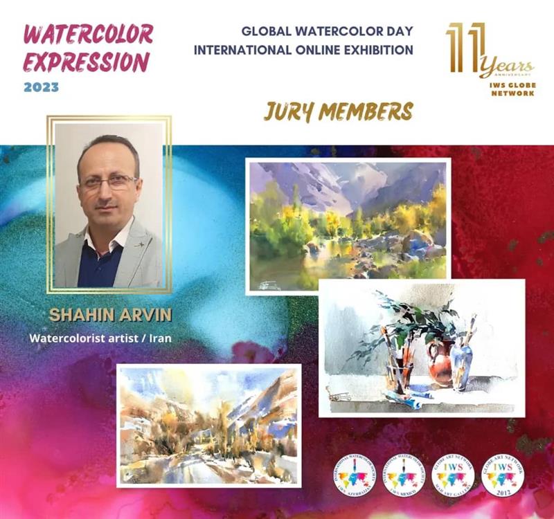 International call for watercolor Experssion