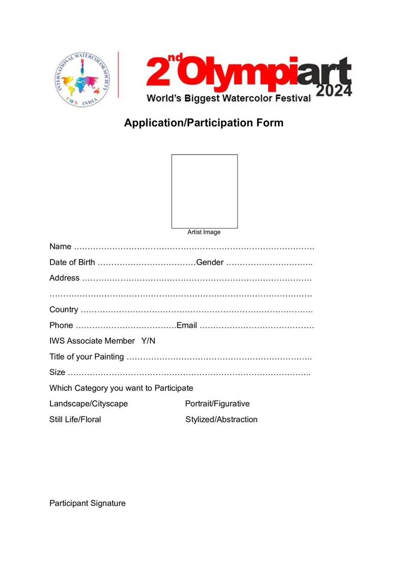 Indian Art Olympiad 2024