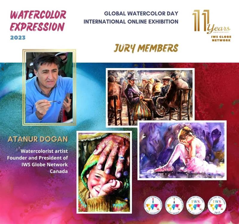 International call for watercolor Experssion