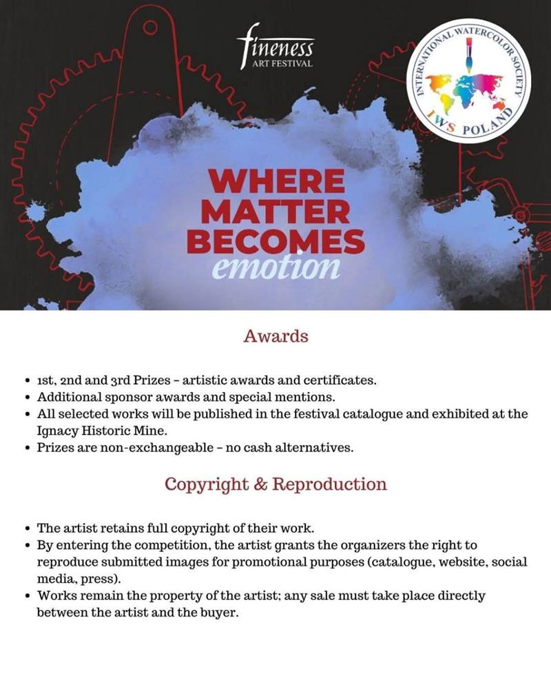 International Watercolor & Online Art Competitions – FINEness Festival 2026 & IFAM Global 2025