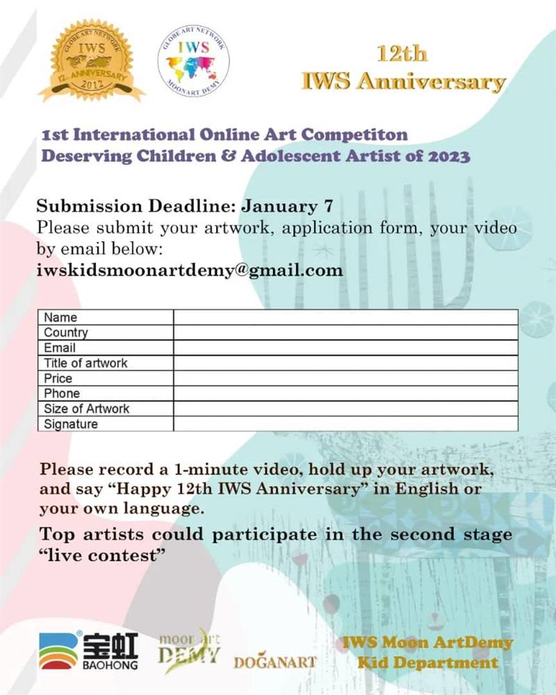 International competition for children and teenagers