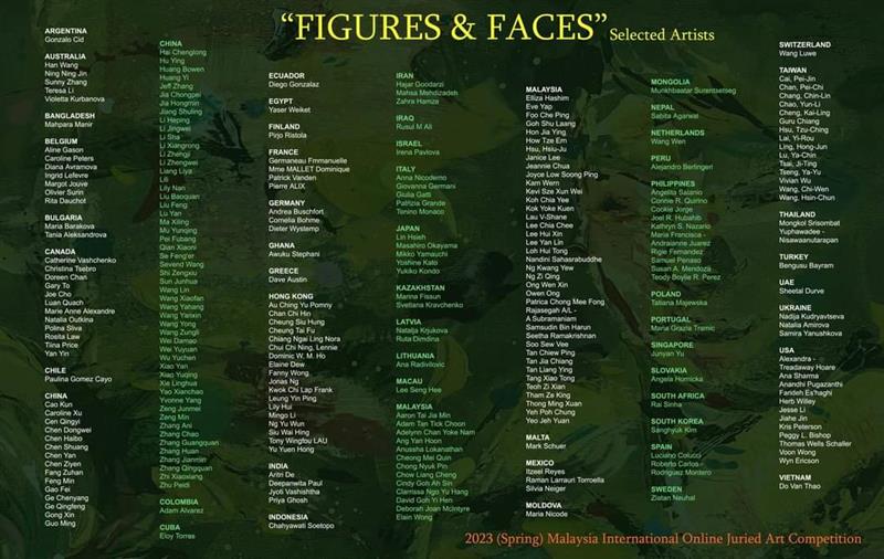"FIGURE & FACE" selected artist
