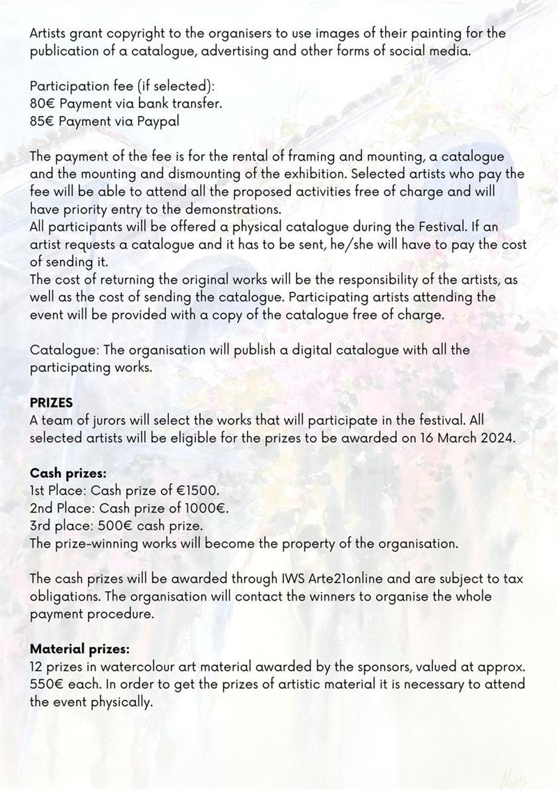 Second Festival International De Acuarela Cordoba 2024