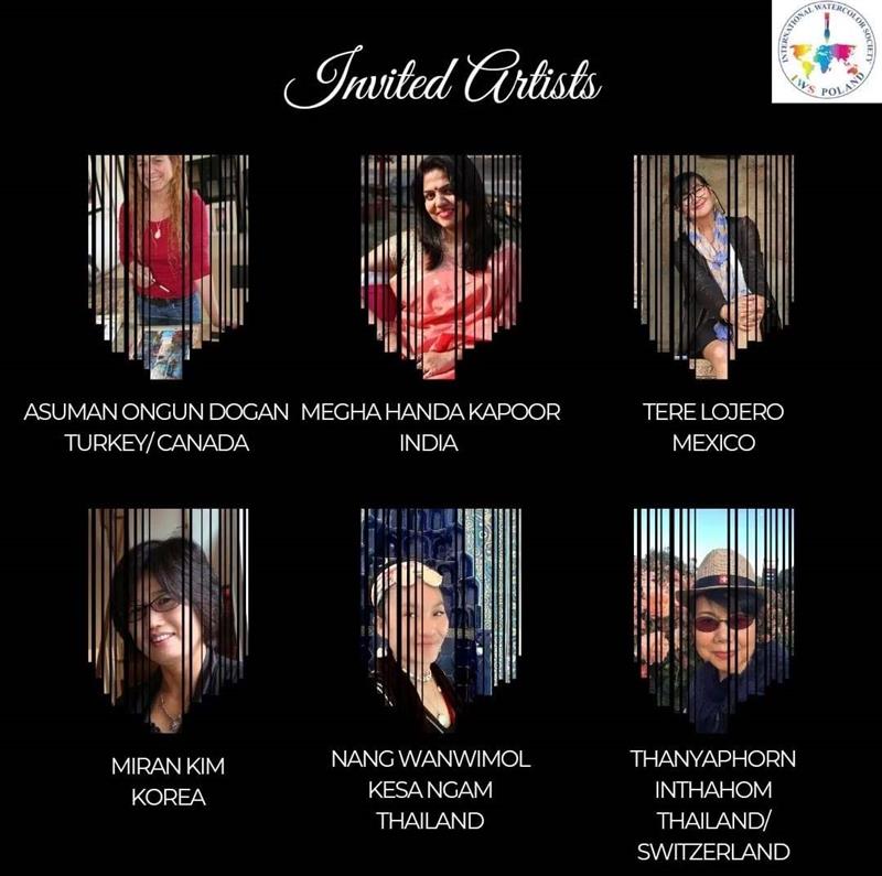 Invited artists in international art women day poland 2023