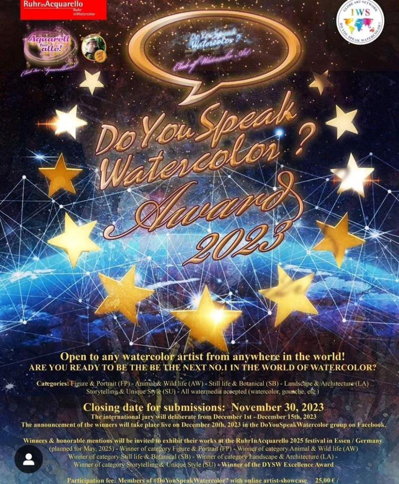 فراخوان رقابت هنری “Do You Speak Watercolor?”