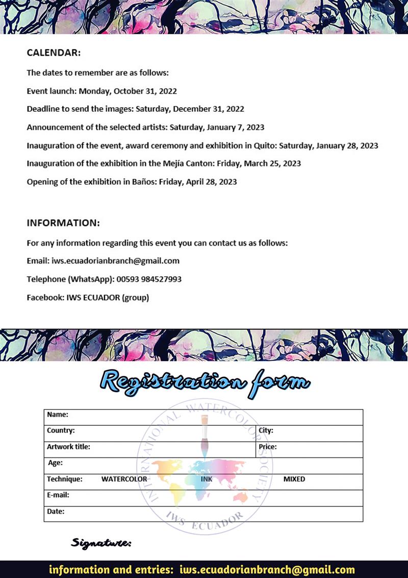 مسابقه  IWS  اکوادور